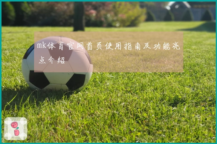 mk体育官网首页使用指南及功能亮点介绍